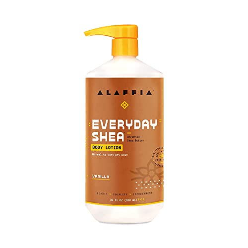 Alaffia Body Lotion, Vanilla, 32 Oz