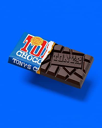 Tony’s Chocolonely Milk and Dark Chocolate, 6.35 Oz Variety Pack | Pack of 6