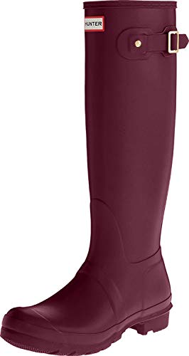 Hunter Women's Original Tall Violet Rain Boots - 6 B(M) US