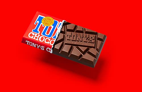 Tony’s Chocolonely Milk and Dark Chocolate, 6.35 Oz Variety Pack | Pack of 6