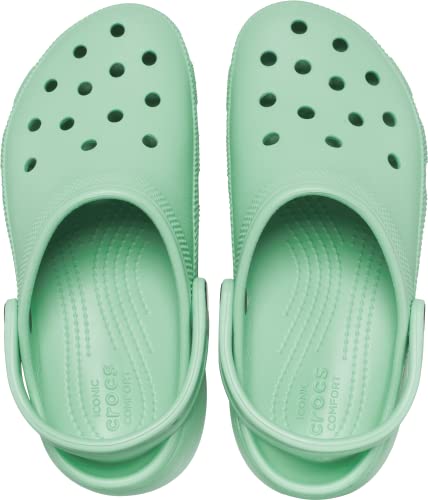 Crocs Women's Classic Platform Clog, Jade Stone, 8