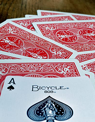 Bicycle Standard Rider Back Playing Cards, 2 Decks of Playing Cards, Red and Blue