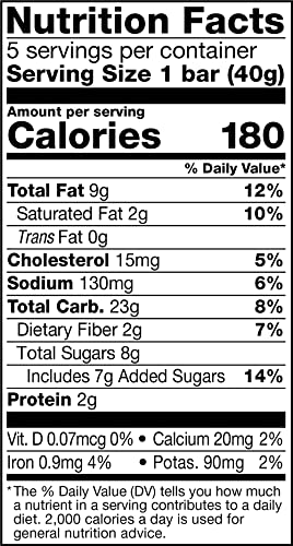 Pamela's Products Gluten Free Whenever Bars, Oat Chocolate Chip Coconut, 7.05 Oz, 5 Count, Pack of 6